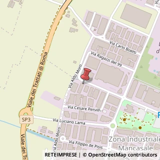 Mappa Via Ragazzi del '99, 12, 42124 Reggio nell'Emilia, Reggio nell'Emilia (Emilia Romagna)
