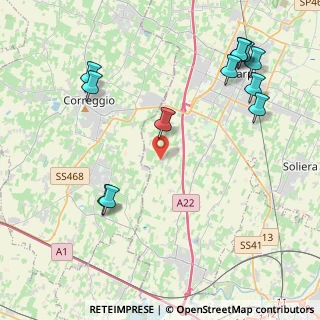 Mappa Via Fornaci, 41012 Carpi MO, Italia (5.2125)