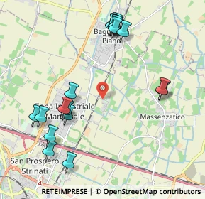 Mappa Via Borghetto, 42122 Reggio nell'Emilia RE, Italia (2.367)