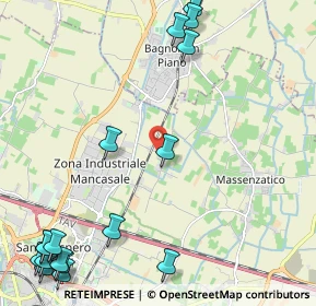 Mappa Via Borghetto, 42122 Reggio nell'Emilia RE, Italia (3.30059)