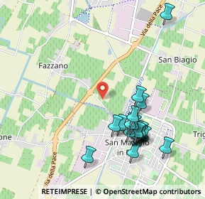 Mappa Via della Pace, 42015 Correggio RE, Italia (1.056)