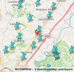 Mappa SS231 km 23.200, 12050 Castagnito CN, Italia (2.711)