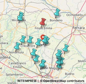 Mappa Via S.Rocco, 44042 Cento FE, Italia (16.237)