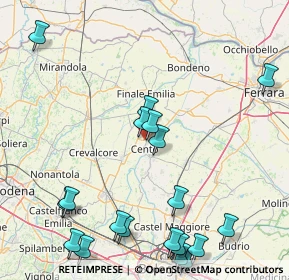 Mappa Via S.Rocco, 44042 Cento FE, Italia (22.139)