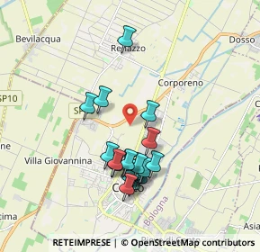 Mappa Via S.Rocco, 44042 Cento FE, Italia (1.6655)