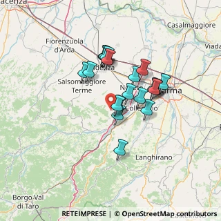 Mappa Medesano, 43014 Medesano PR, Italia (11.036)