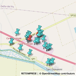 Mappa Via G. B, 44020 Ostellato FE, Italia (0.81786)