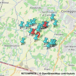 Mappa Via Reggio, 42015 Correggio RE, Italia (1.45238)