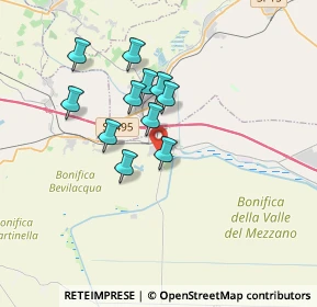Mappa Strada del Mezzano, 44020 Ostellato FE, Italia (2.83091)