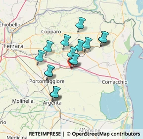 Mappa Via Fratelli Cervi, 44020 Ostellato FE, Italia (11.46294)