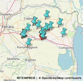 Mappa Via Fratelli Cervi, 44020 Ostellato FE, Italia (9.998)