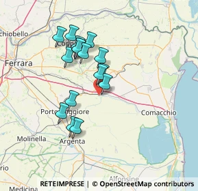 Mappa Via Fratelli Cervi, 44020 Ostellato FE, Italia (12.25412)