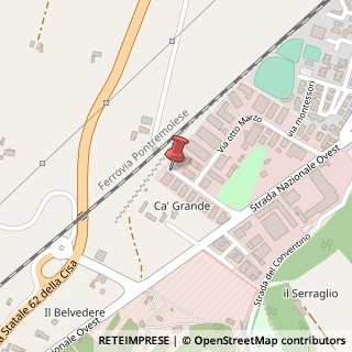 Mappa Via II Agosto, 11, 43044 Collecchio, Parma (Emilia Romagna)