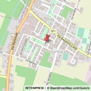 Mappa Piazza Sandro Pertini, 47, 41030 Bomporto, Modena (Emilia Romagna)