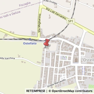 Mappa Via a.giusberti 8, 44020 Ostellato, Ferrara (Emilia Romagna)