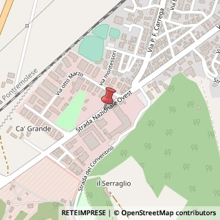 Mappa Strada del Conventino,  1, 43044 Collecchio, Parma (Emilia Romagna)