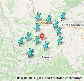 Mappa Via Aldo Aliberti, 14053 Canelli AT, Italia (3.21308)