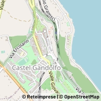 Kort Castel Gandolfo