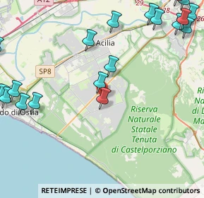 Mappa Via Luigi Cherubini, 00124 Roma RM, Italia (6.662)
