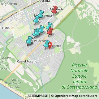 Mappa Via Giovanni Bottesini, 00124 Roma RM, Italia (1.89667)