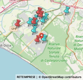 Mappa Via Stanislao Falchi, 00124 Roma RM, Italia (3.565)