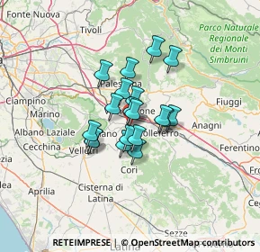 Mappa SP600 Dir, 00031 Artena RM, Italia (8.74737)
