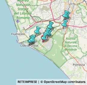 Mappa Via Clitarco, 00124 Roma RM, Italia (5.42167)