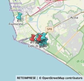 Mappa Via Capo Sperone, 00122 Lido di Ostia RM, Italia (1.58364)