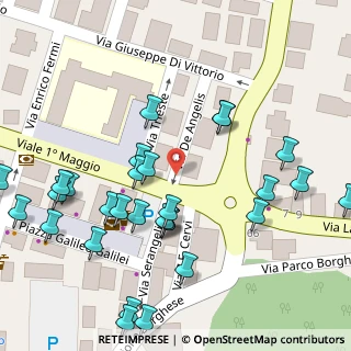 Mappa Via Trieste, 00031 Artena RM, Italia (0.07586)