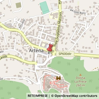 Mappa Via Stefano Serangeli, 13, 00031 Artena, Roma (Lazio)