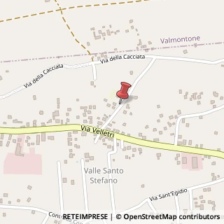 Mappa Via della Cacciata, 11-13, 00031 Artena, Roma (Lazio)