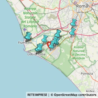 Mappa Vicolo del Canale della Lingua, 00124 Roma RM, Italia (5.56071)