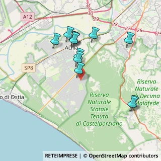 Mappa Via Oscar Chilesotti, 00124 Roma RM, Italia (4.09167)