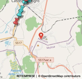 Mappa Strada Vicinale Prato dell'Olmo, 67031 Castel di Sangro AQ, Italia (3.812)