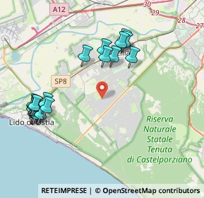 Mappa Via Aristippo, 00124 Roma RM, Italia (4.786)