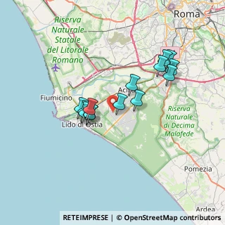 Mappa Via Cratippo di Atene, 00124 Roma RM, Italia (6.30071)