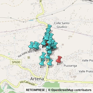 Mappa Via Valmontone, 00031 Artena RM, Italia (0.21429)