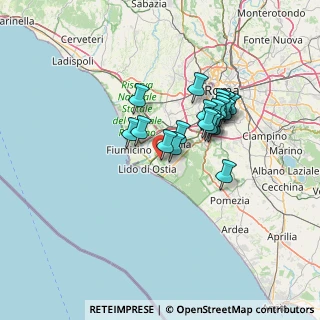 Mappa Via Achille Vogliano, 00124 Roma RM, Italia (11.256)