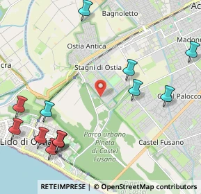 Mappa Via Achille Vogliano, 00124 Roma RM, Italia (2.91615)