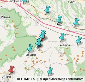 Mappa 00031 Macere RM, Italia (5.622)