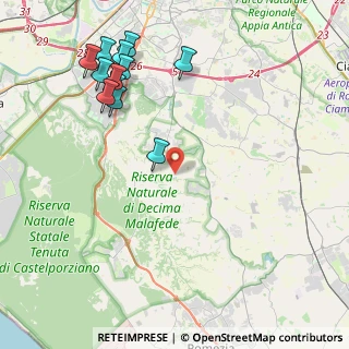 Mappa Via Giovanni Bonelli, 00128 Roma RM, Italia (5.22333)