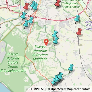 Mappa Via Giovanni Bonelli, 00128 Roma RM, Italia (6.734)