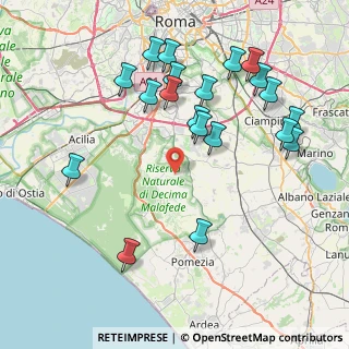 Mappa Via Giovanni Bonelli, 00128 Roma RM, Italia (9.31)