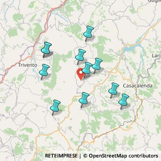 Mappa Castelbottaccio, 86030 Castelbottaccio CB, Italia (7.37273)