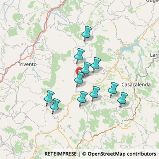 Mappa Castelbottaccio, 86030 Castelbottaccio CB, Italia (6.42818)