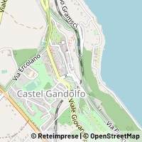 Kort Castel Gandolfo