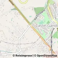 Karte Castel Gandolfo