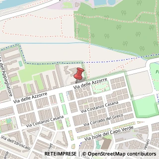 Mappa Via Delle Azzorre, 00121 Roma, Roma (Lazio)
