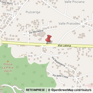 Mappa Via Selvetta, 5, 00031 Artena, Roma (Lazio)