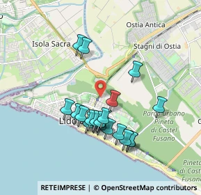 Mappa Via Capo Tindari, 00122 Lido di Ostia RM, Italia (1.7435)
